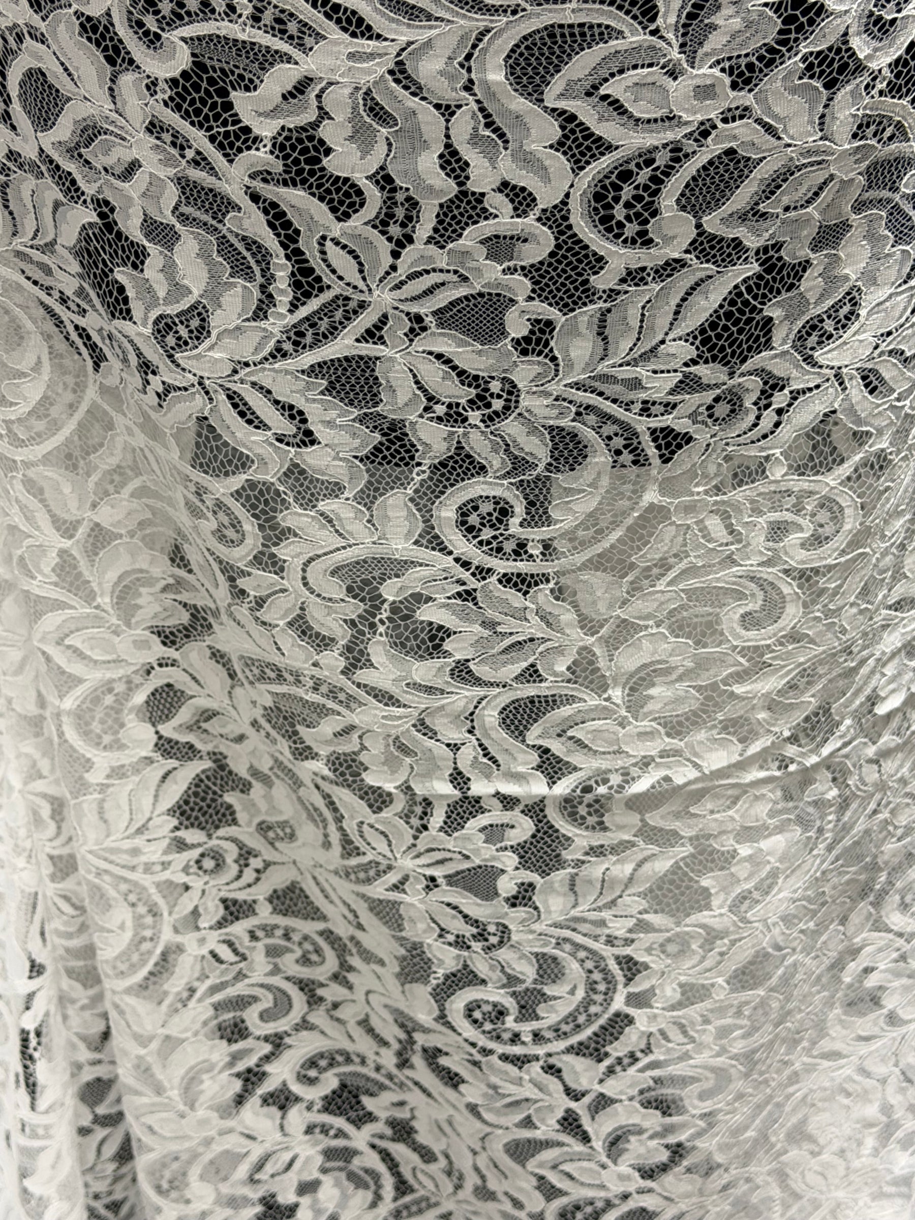 Dentelle Cordonnée Blanche - LA7014