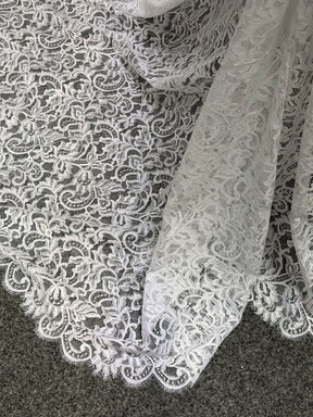 Dentelle Cordonnée Blanche - LA7014