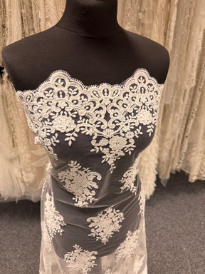 Dentelle Cordonnée Ivoire - LA7008