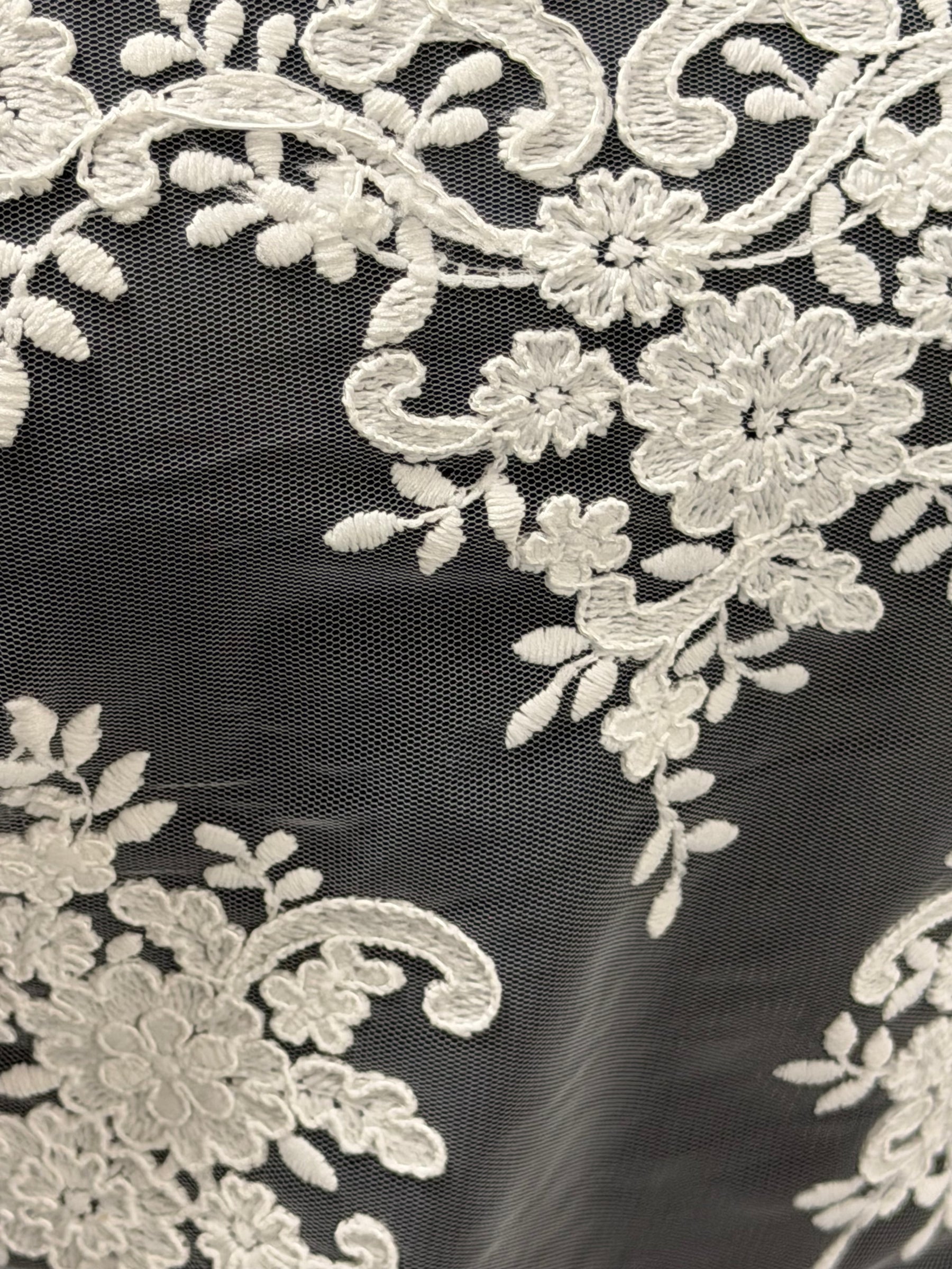 Dentelle Cordonnée Ivoire - LA7008