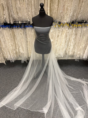 Tulle recyclé ivoire - TU0056