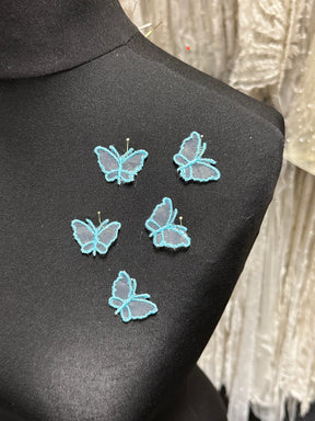 Applique papillon topaze - M1
