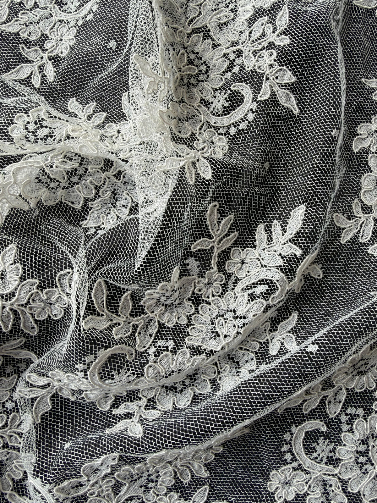 Dentelle ivoire à lacet - LA7013