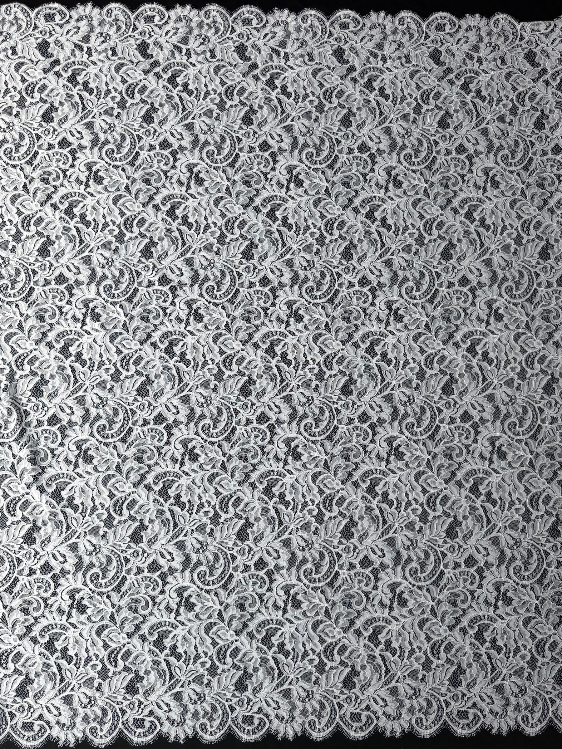 Dentelle Cordonnée Blanche - LA7014