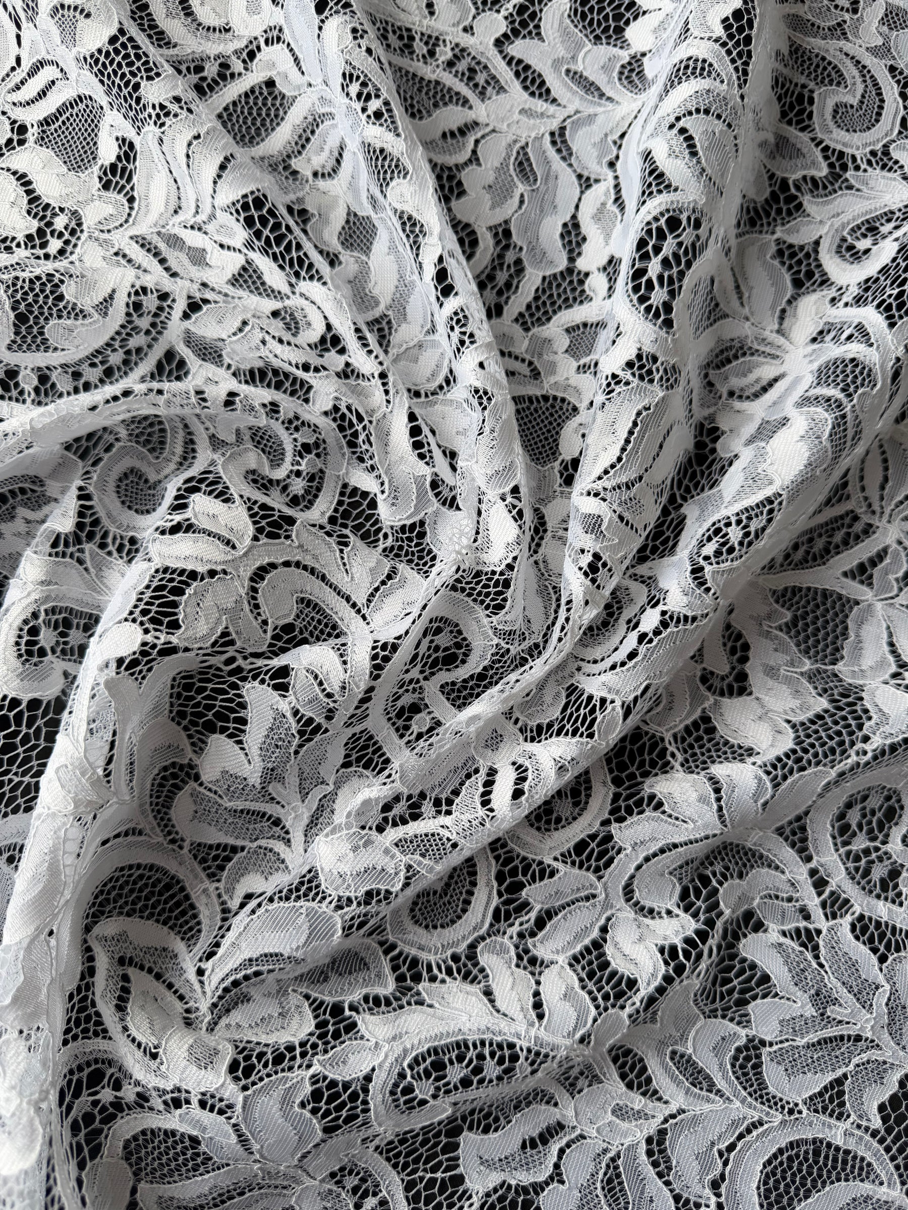 Dentelle Cordonnée Blanche - LA7014