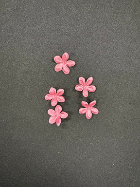 Fleurs en satin rose - M13 (Sachet de 144)