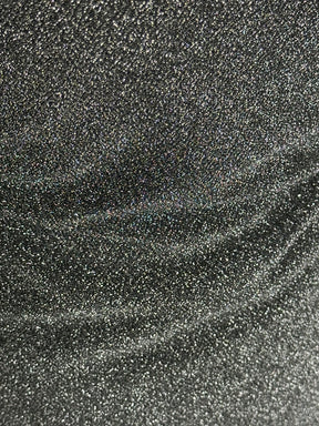 Tricot noir pailleté avec des paillettes argentées - Fantôme