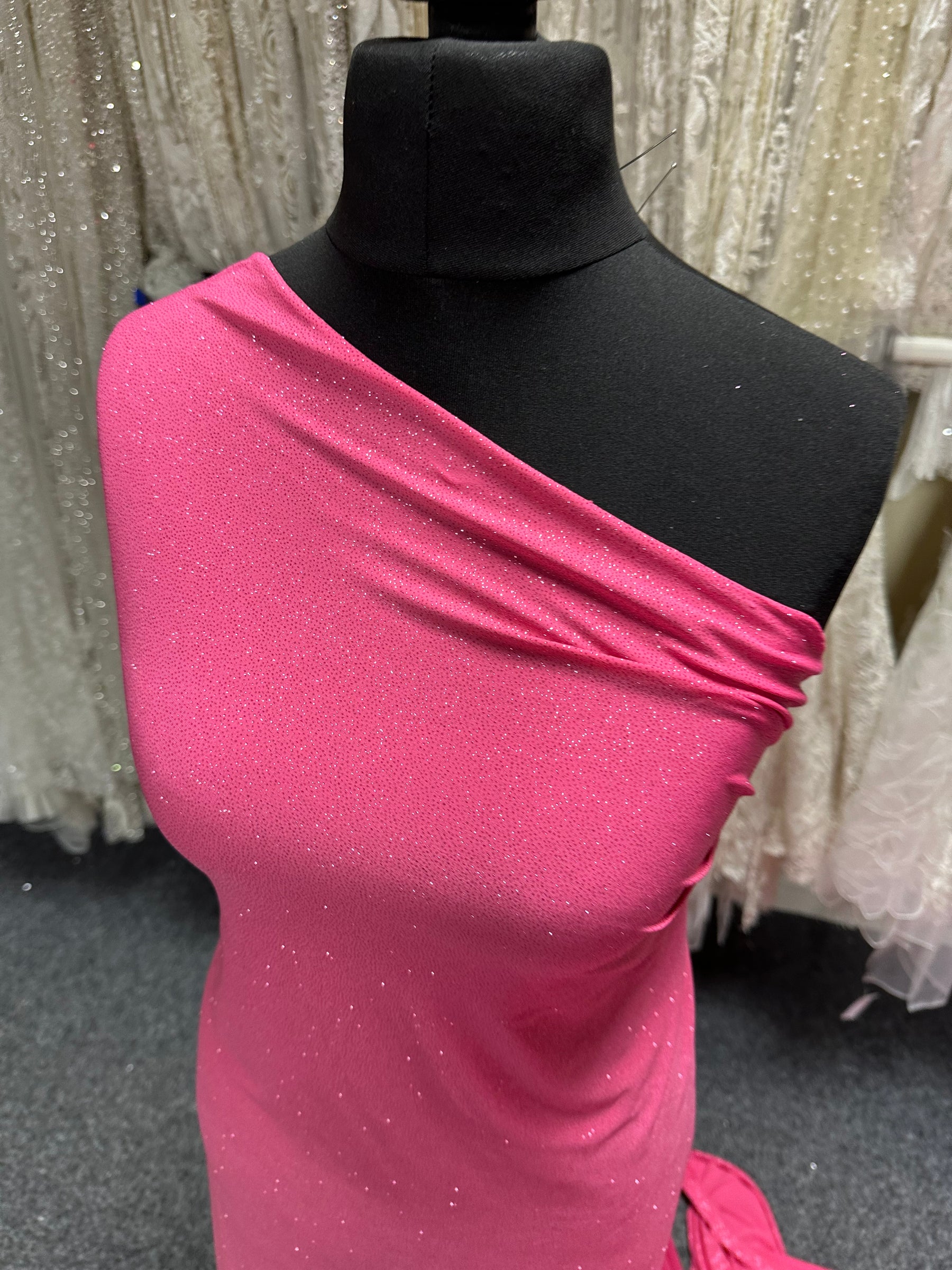 Tissu jersey rose clair pailleté - Daredevil