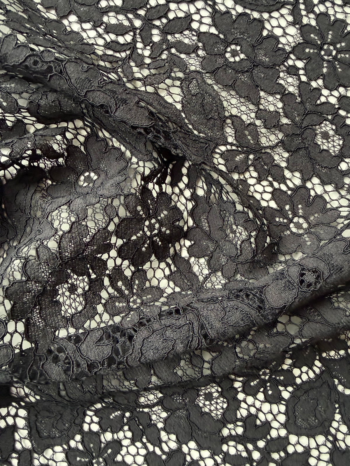 Black Corded Lace - Gothia