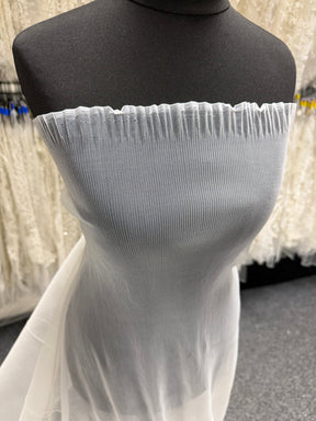 Ivory Pleated Tulle - Hoth