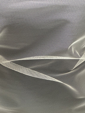 Robe en résille ivoire pâle - Maestro