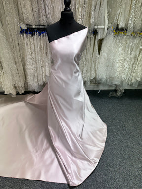 Satin de soie rose foncé - PH1001