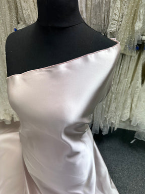 Satin de soie rose foncé - PH1001