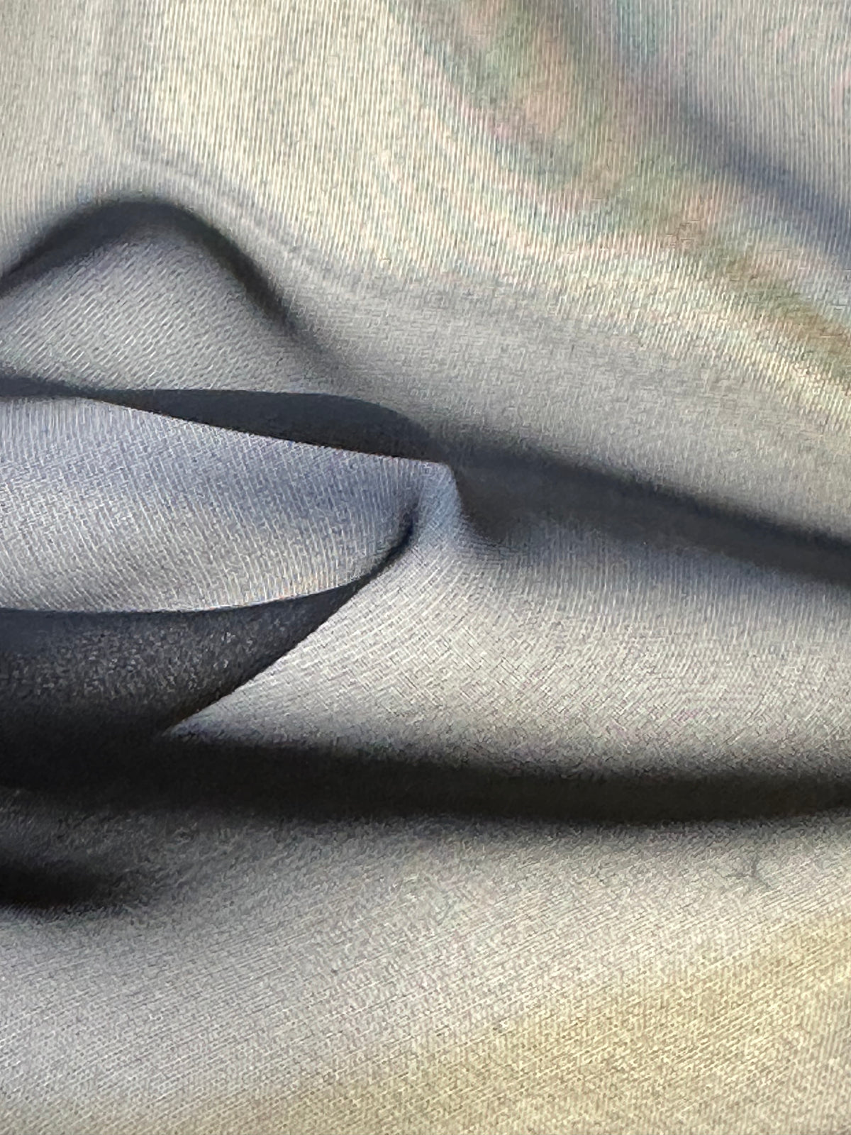 Mousseline de polyester noire - Danse