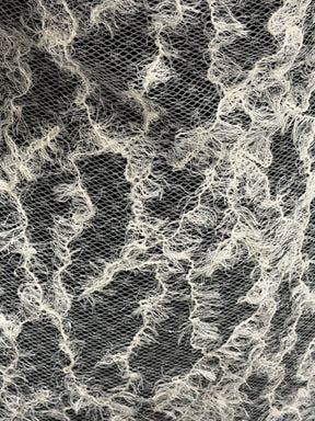 Ivory Embroidered Lace - P407