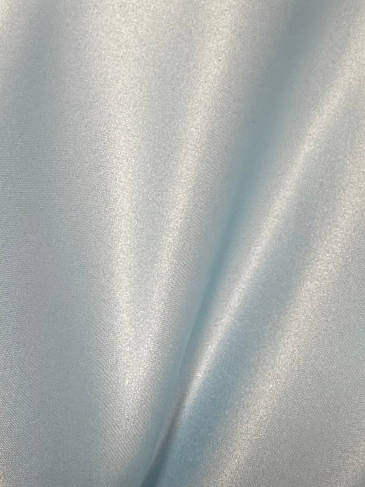 Satin duchesse de polyester bleu pâle - Contessa