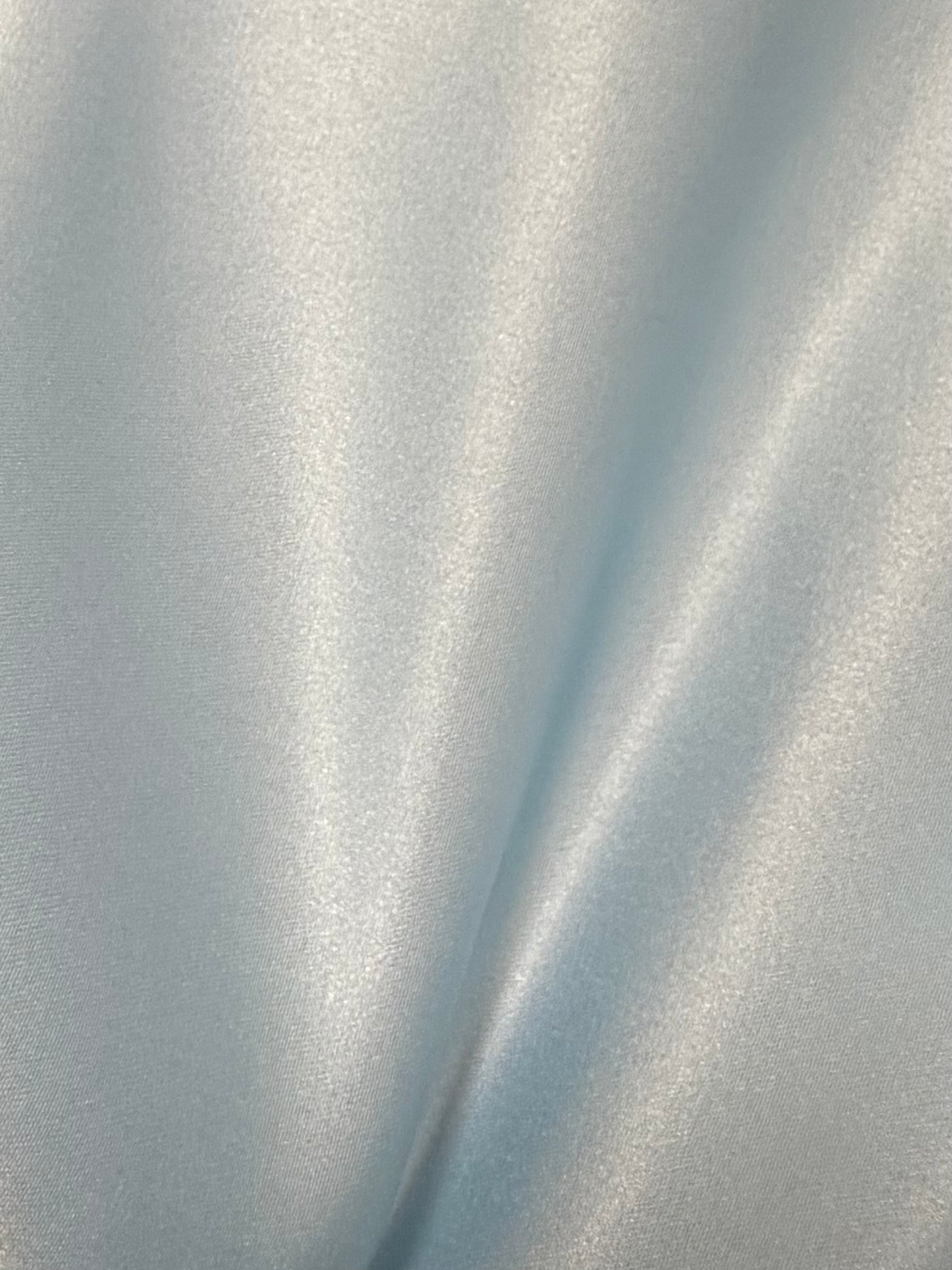 Pale Blue Polyester Duchess Satin - Contessa