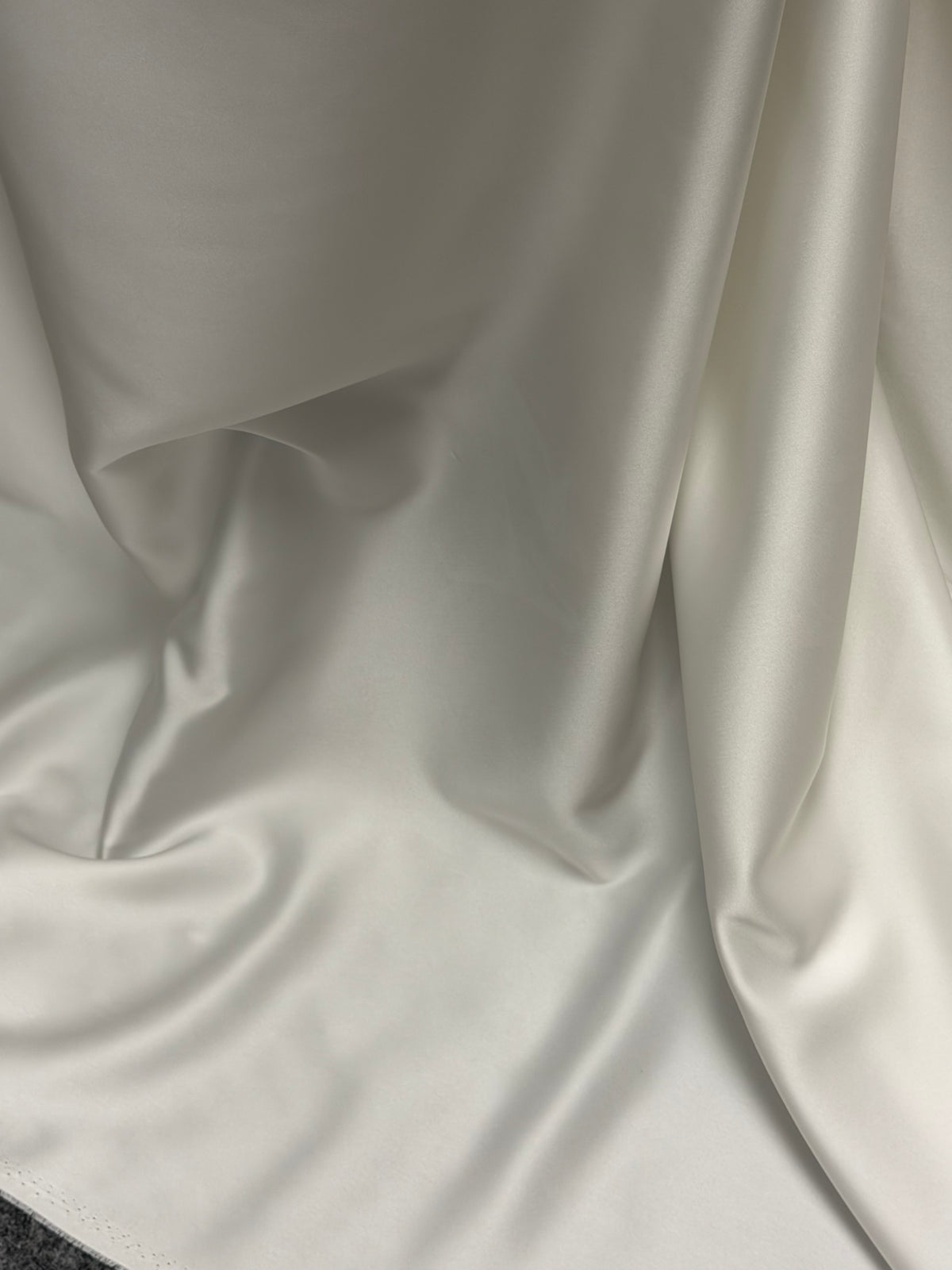 Ivory Italian Duchess Satin - Torino