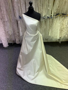 Satin duchesse double face ivoire - P770