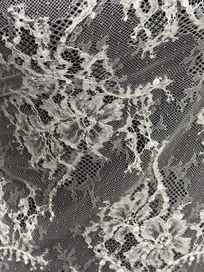 Dentelle Pailletée Ivoire - LB6004