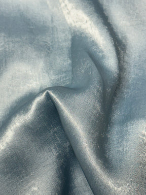 Satin de polyester bleu glacier - Usage