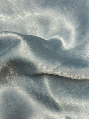 Satin de polyester bleu glacier - Usage