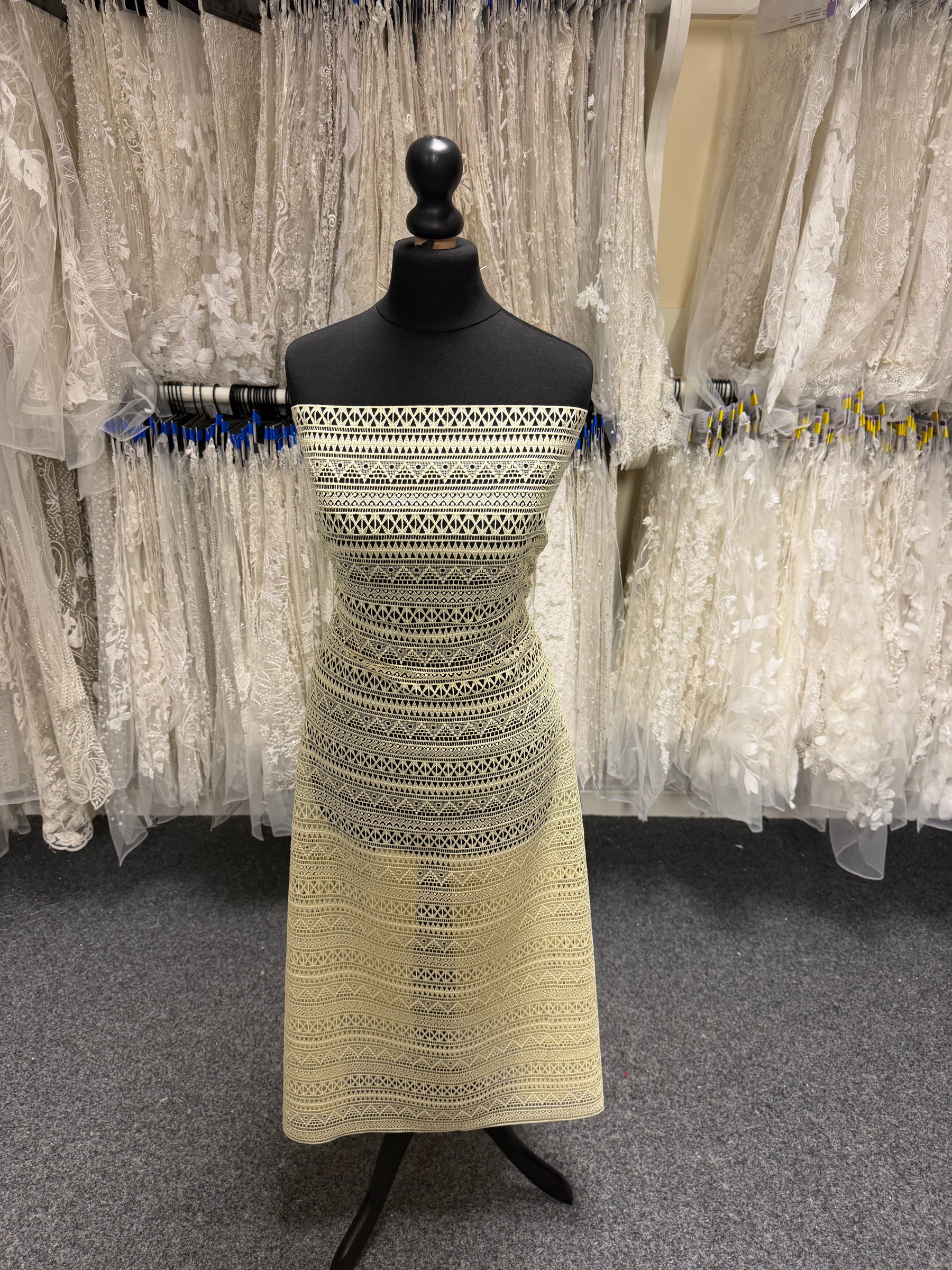 Dentelle Guipure Citron - LB2010