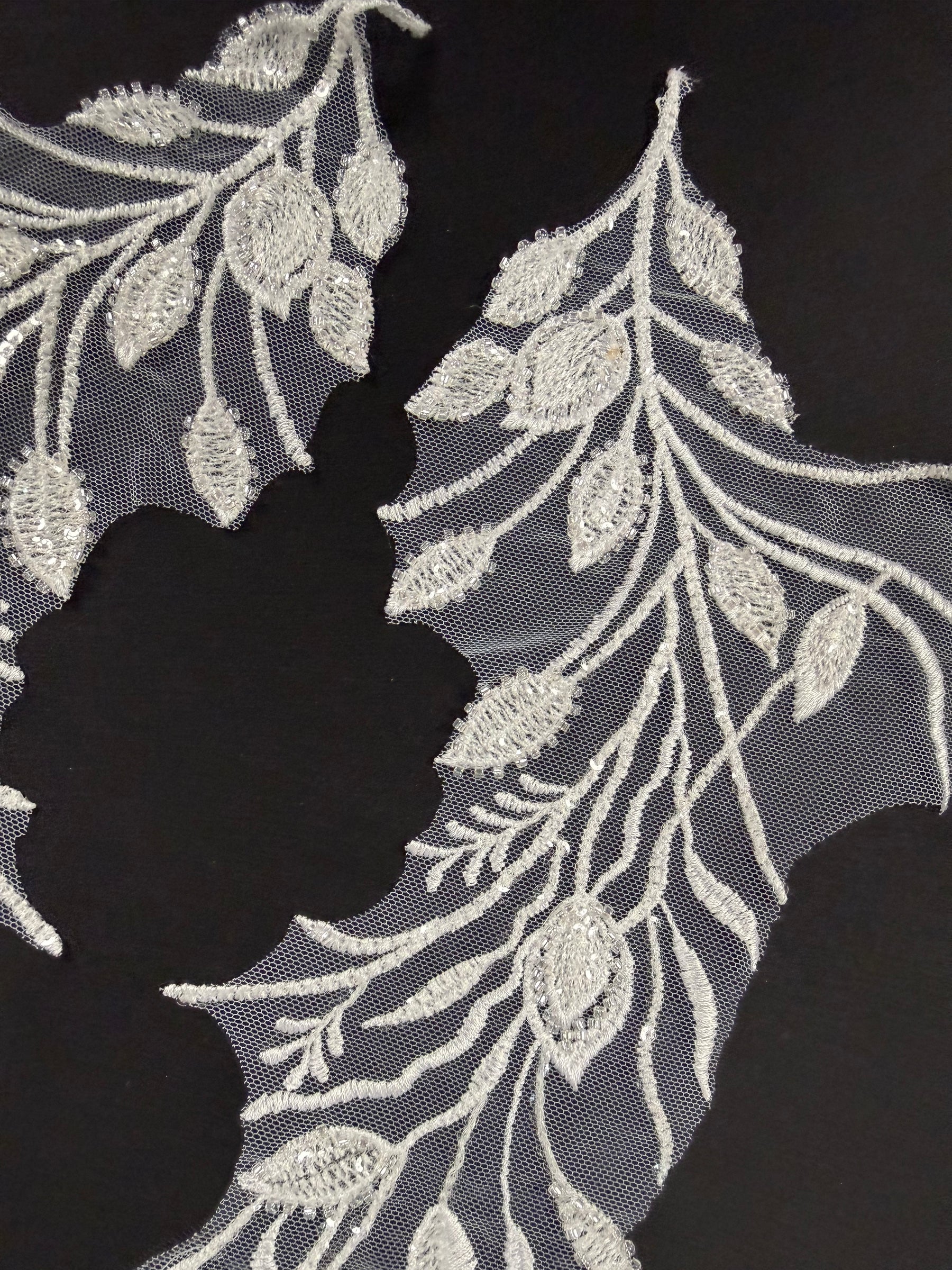Motif Perlé Blanc - MT4006