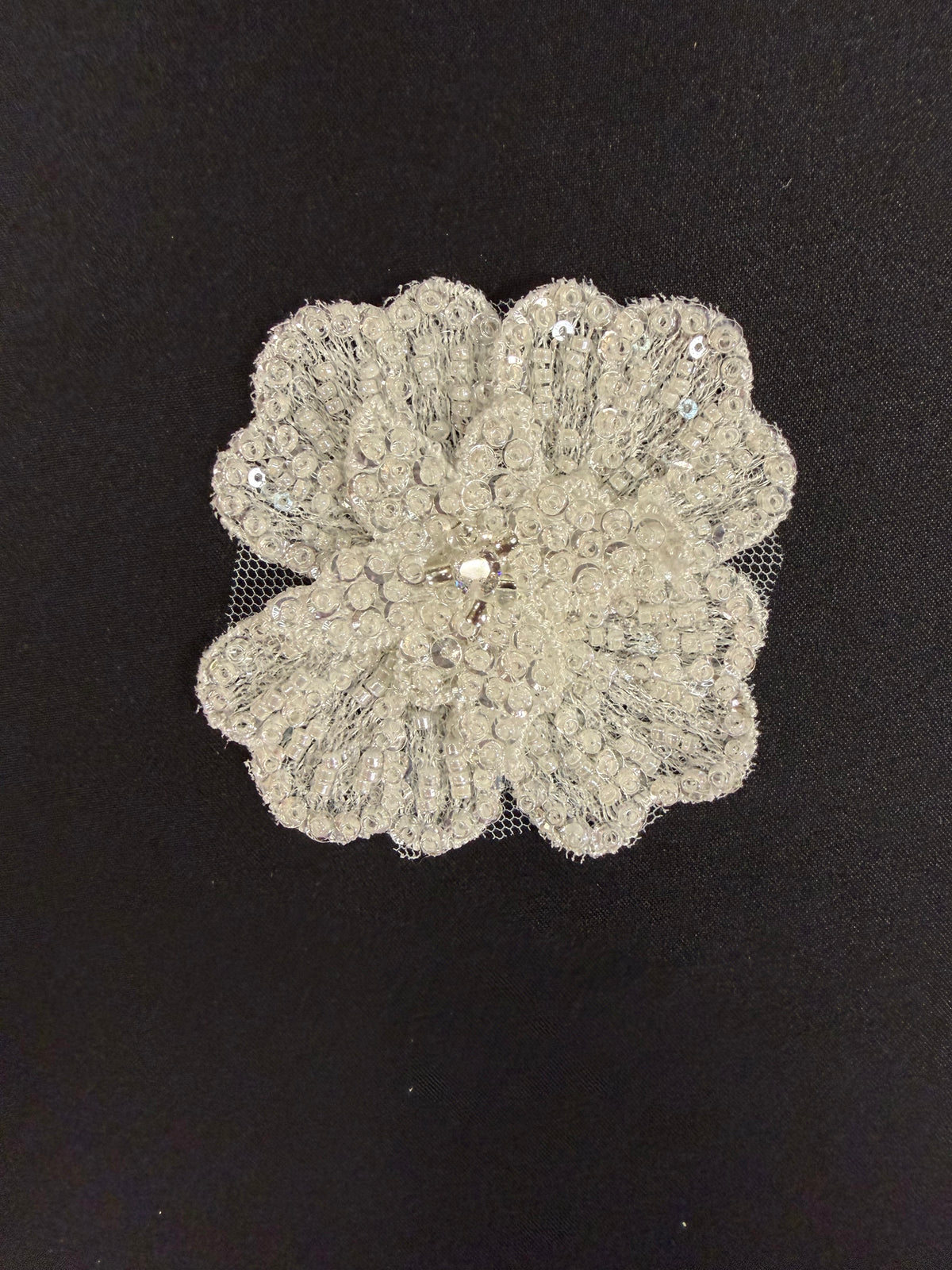 Motif perlé ivoire - MT3006