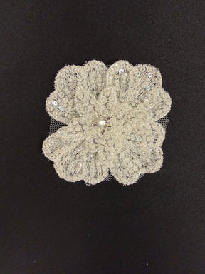 Motif perlé ivoire - MT3006