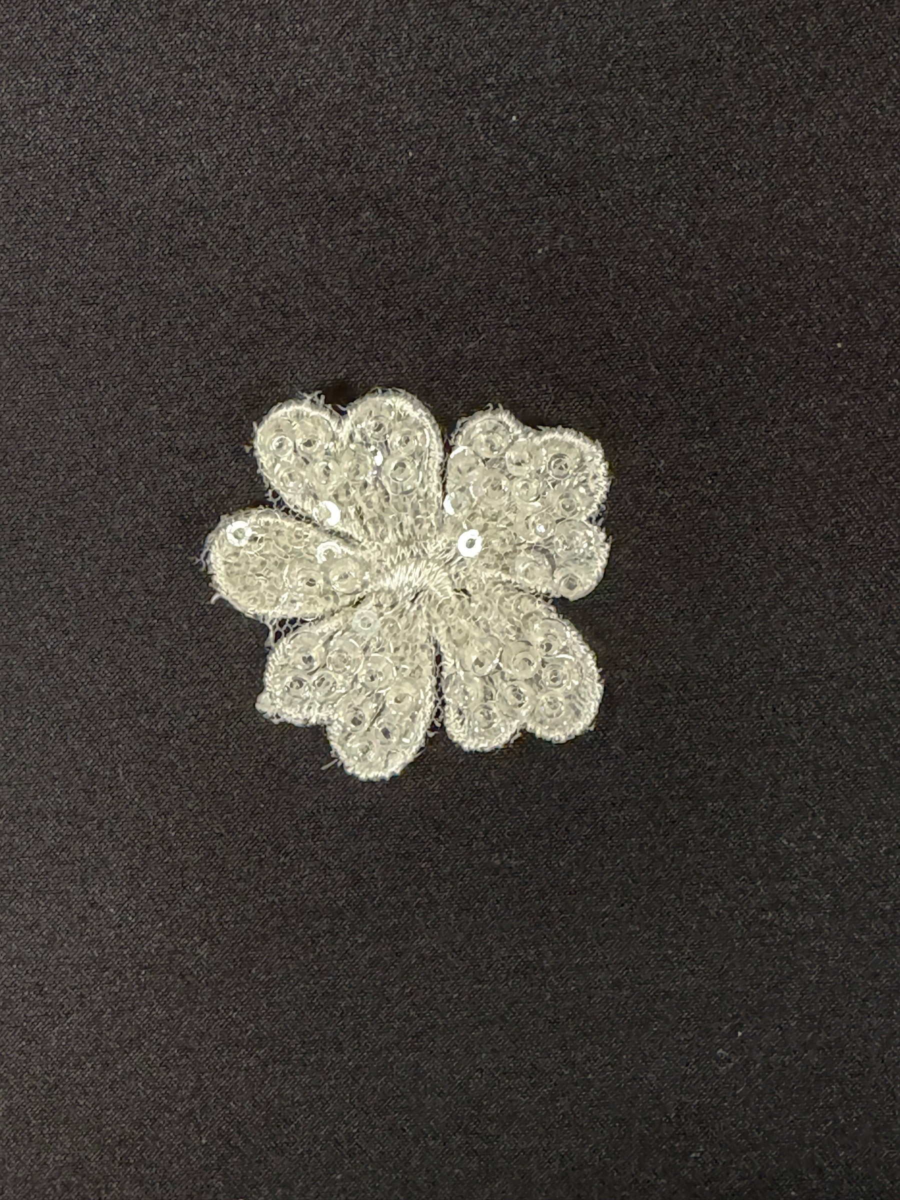 Motif perlé ivoire - MT3005