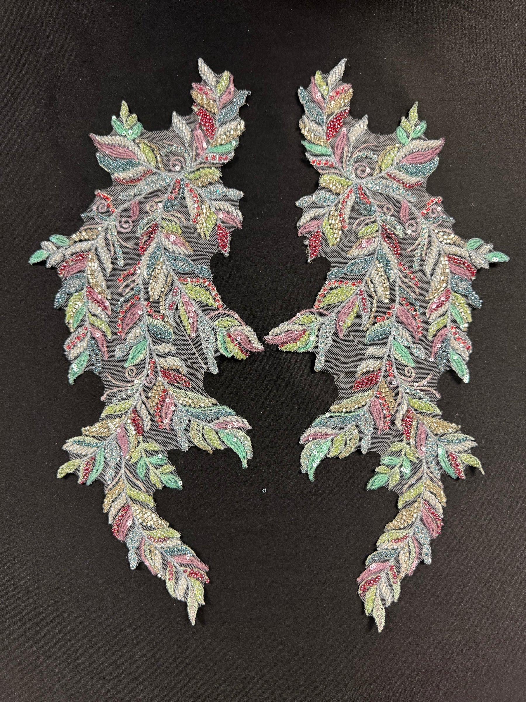 Motif perlé multicolore - MT4016