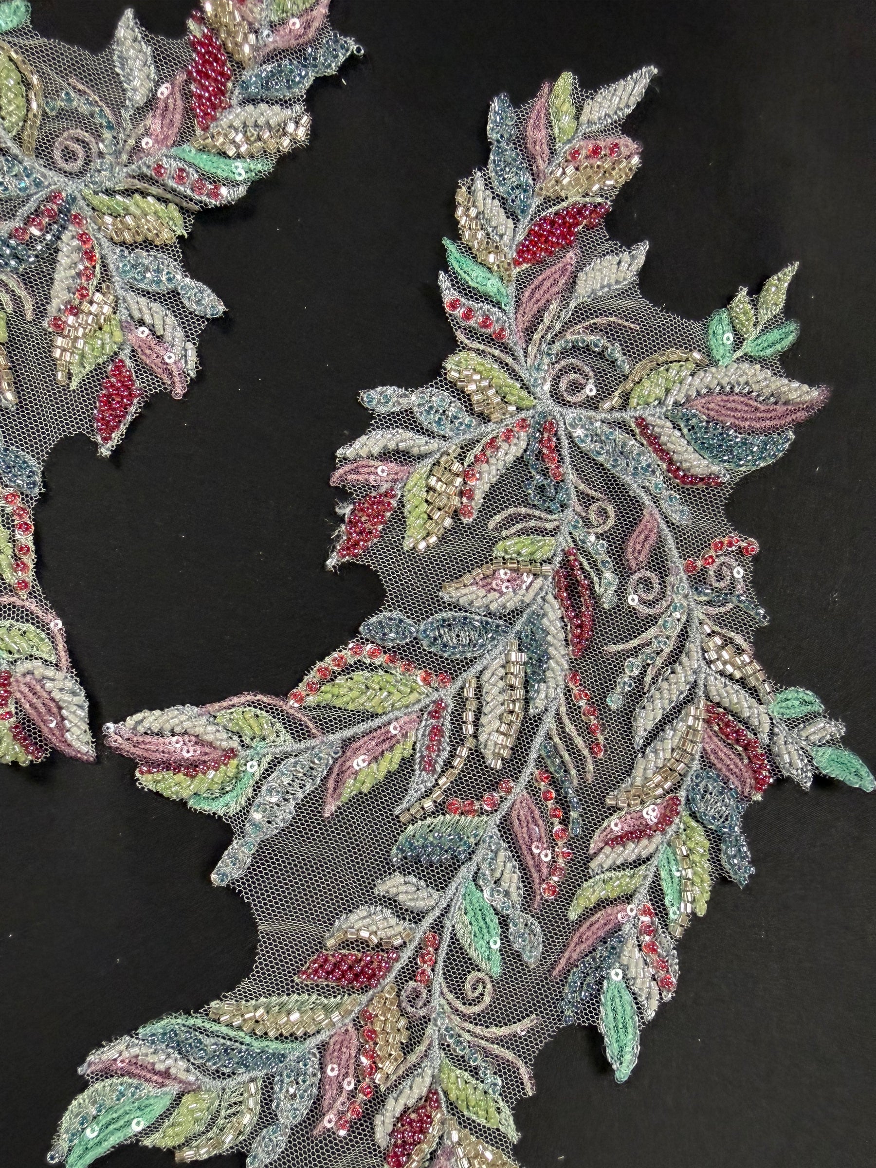 Motif perlé multicolore - MT4016