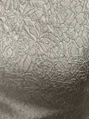 Jacquard italien relief ivoire pâle - P664