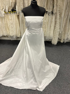 Taffetas de polyester ivoire pâle - P599