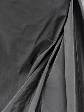 Taffetas de polyester noir - P599