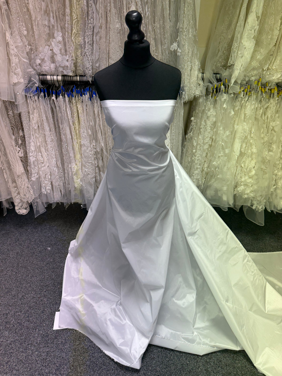 Taffetas Polyester Blanc - P599