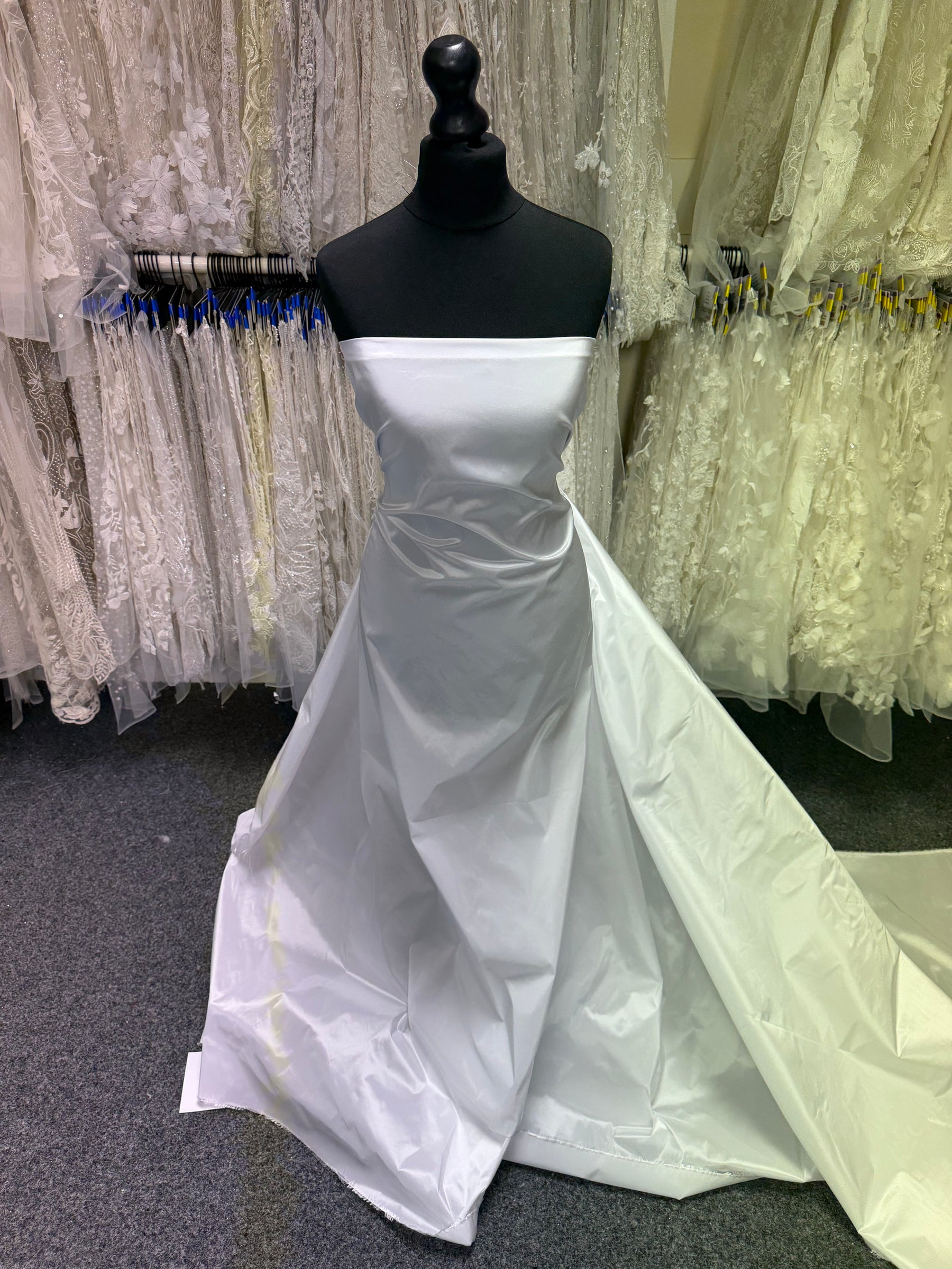 Taffetas Polyester Blanc - P599