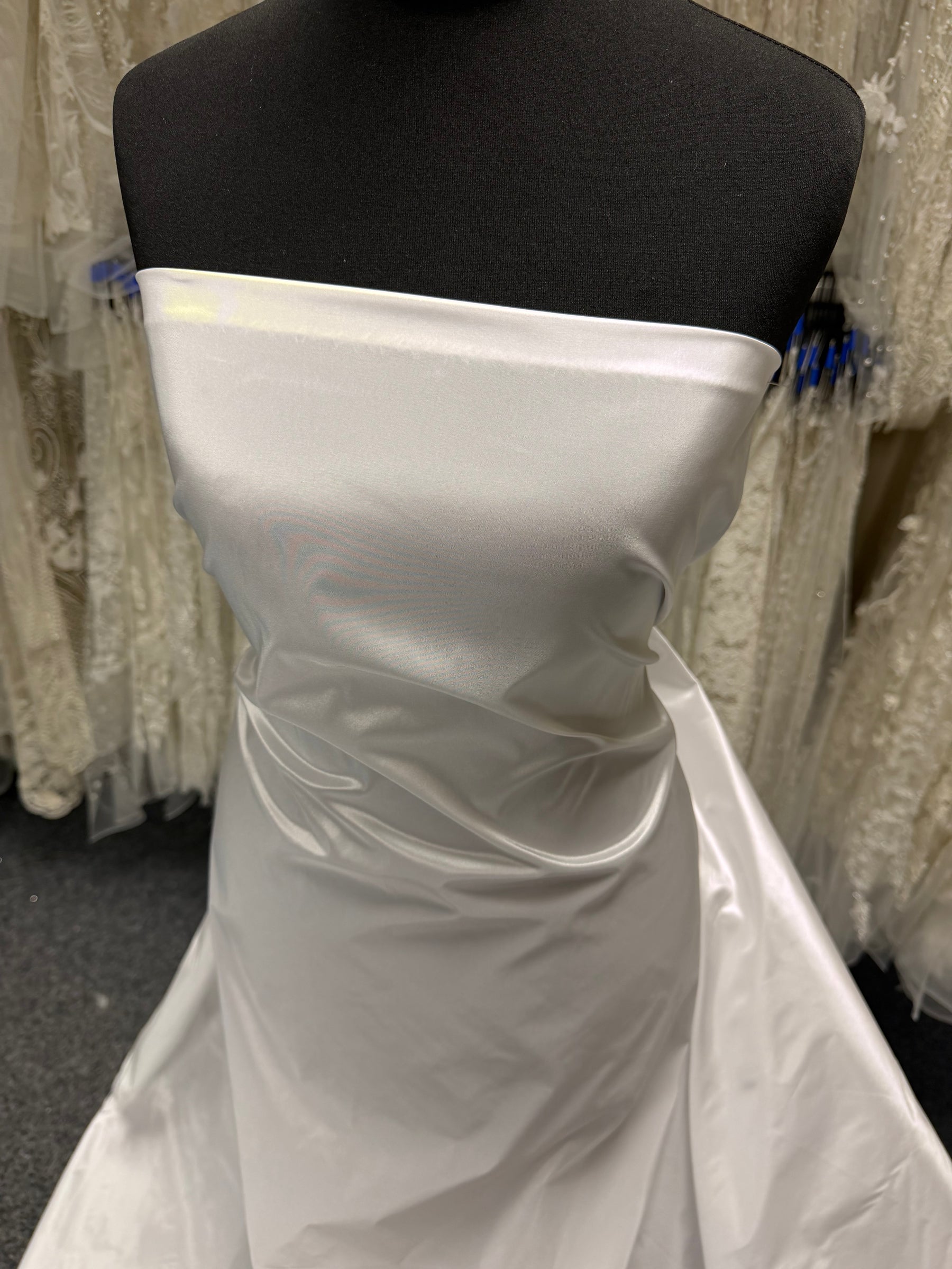 Taffetas Polyester Blanc - P599
