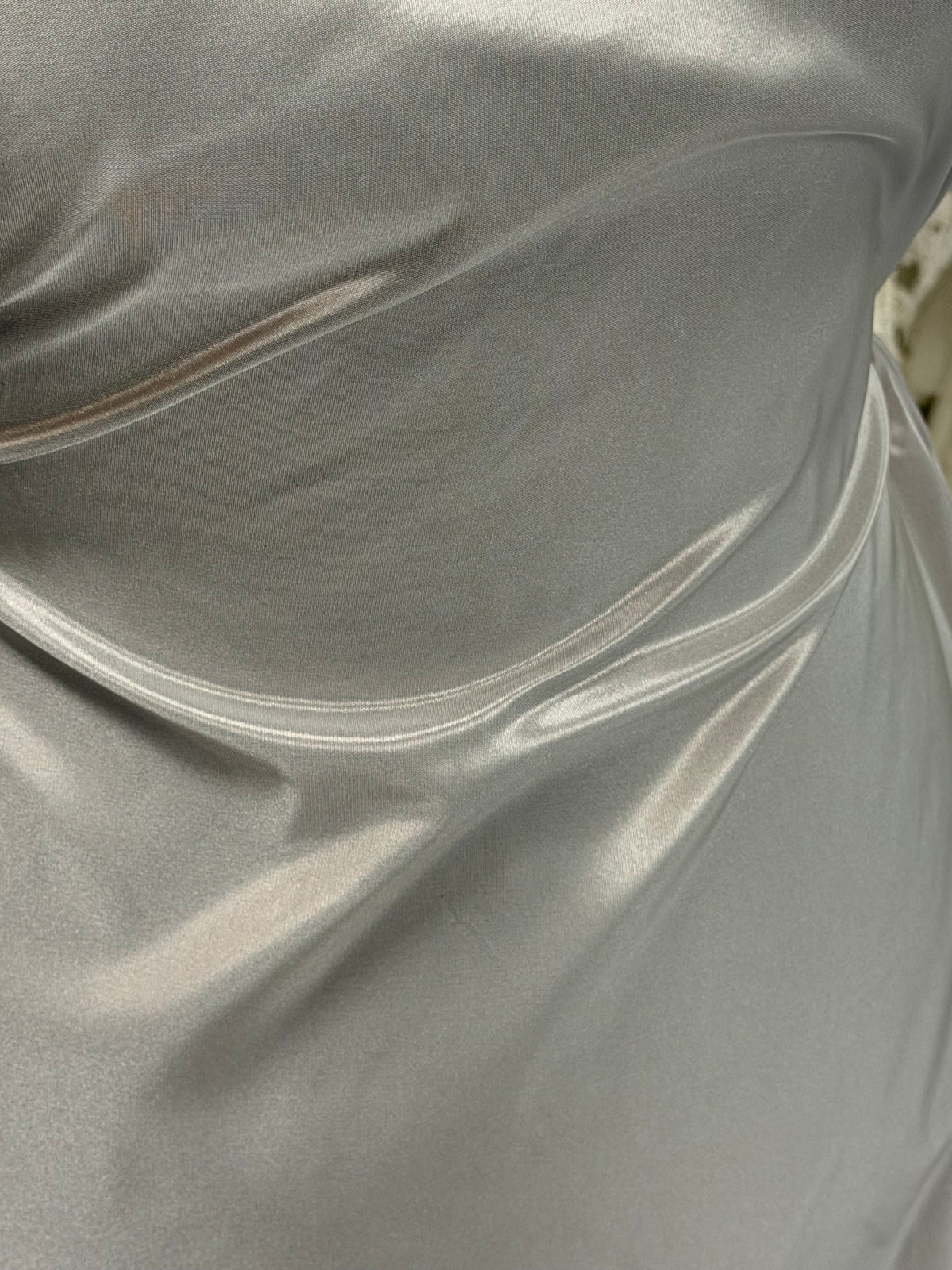 Polyester Taffetas Rose/Bleu Antique - P600