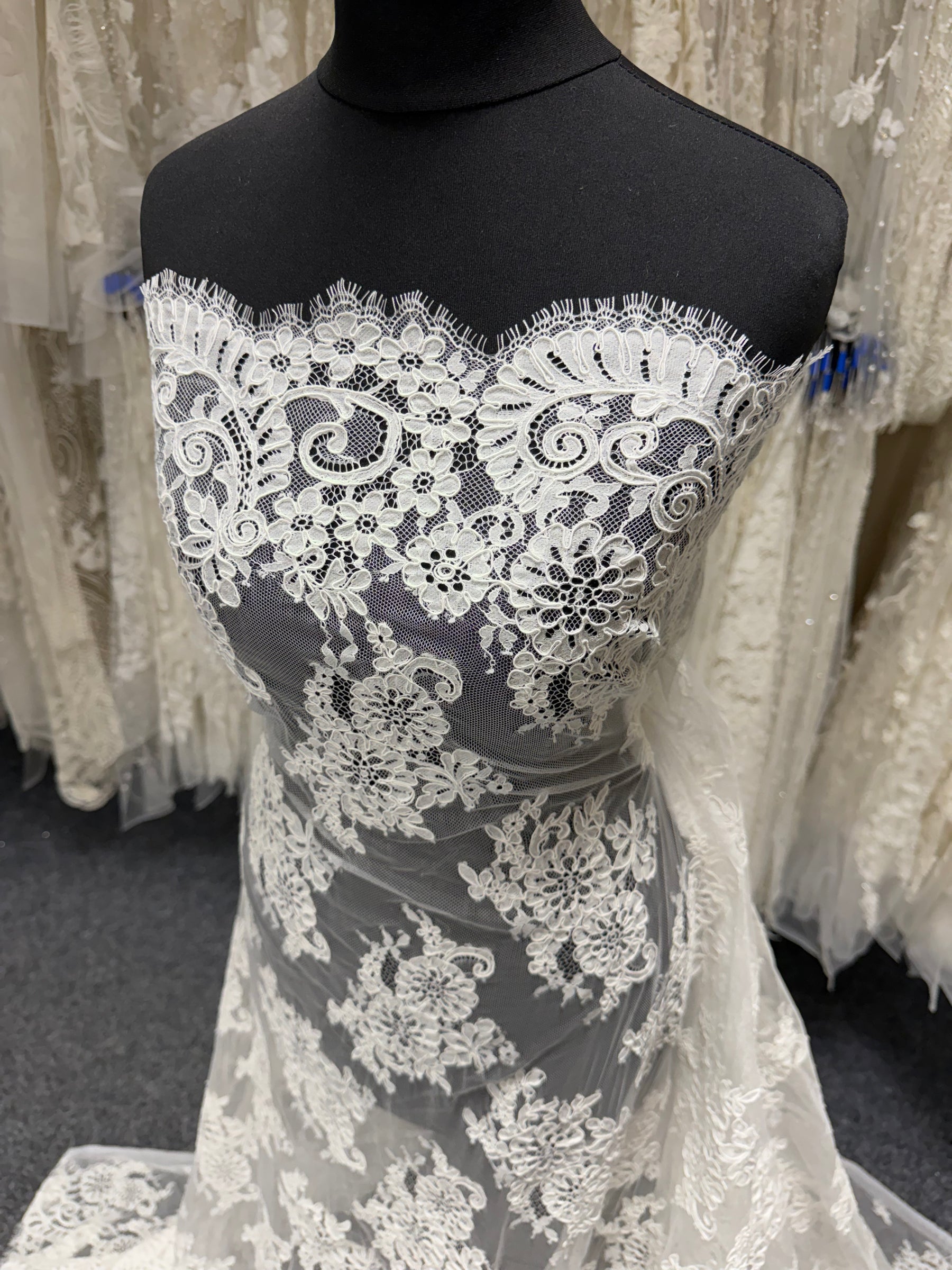 Dentelle Cordonnée Ivoire - P655