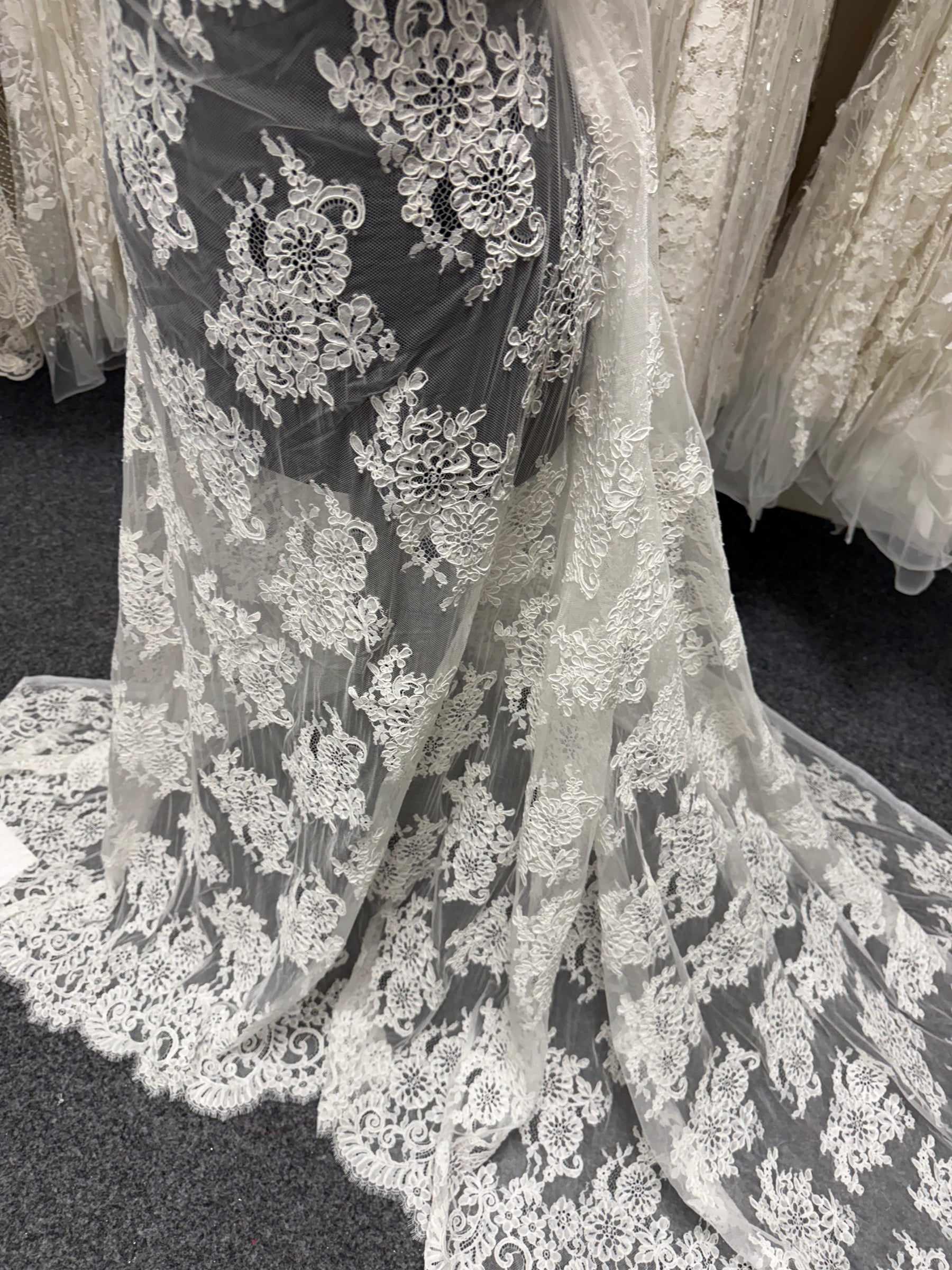 Dentelle Cordonnée Ivoire - P655