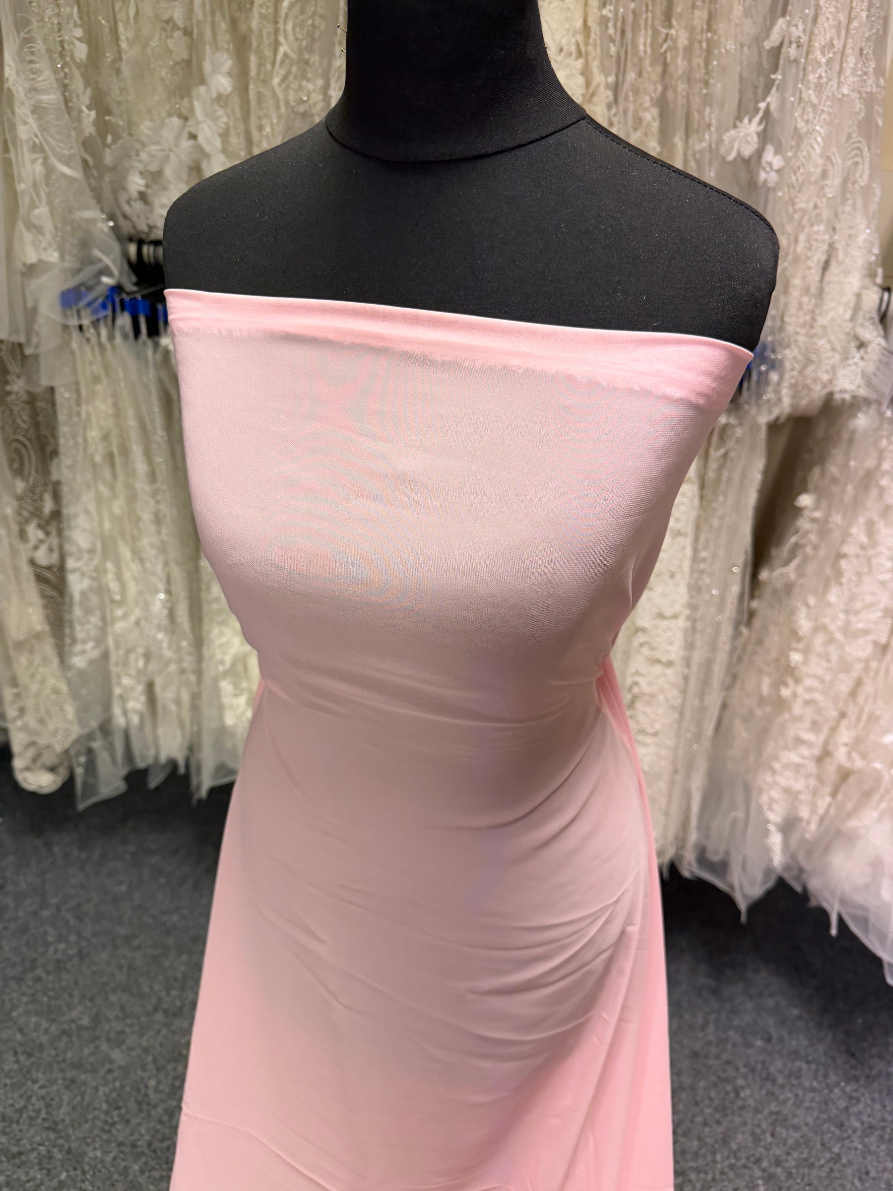 Mousseline Polyester Rose - Benevolence