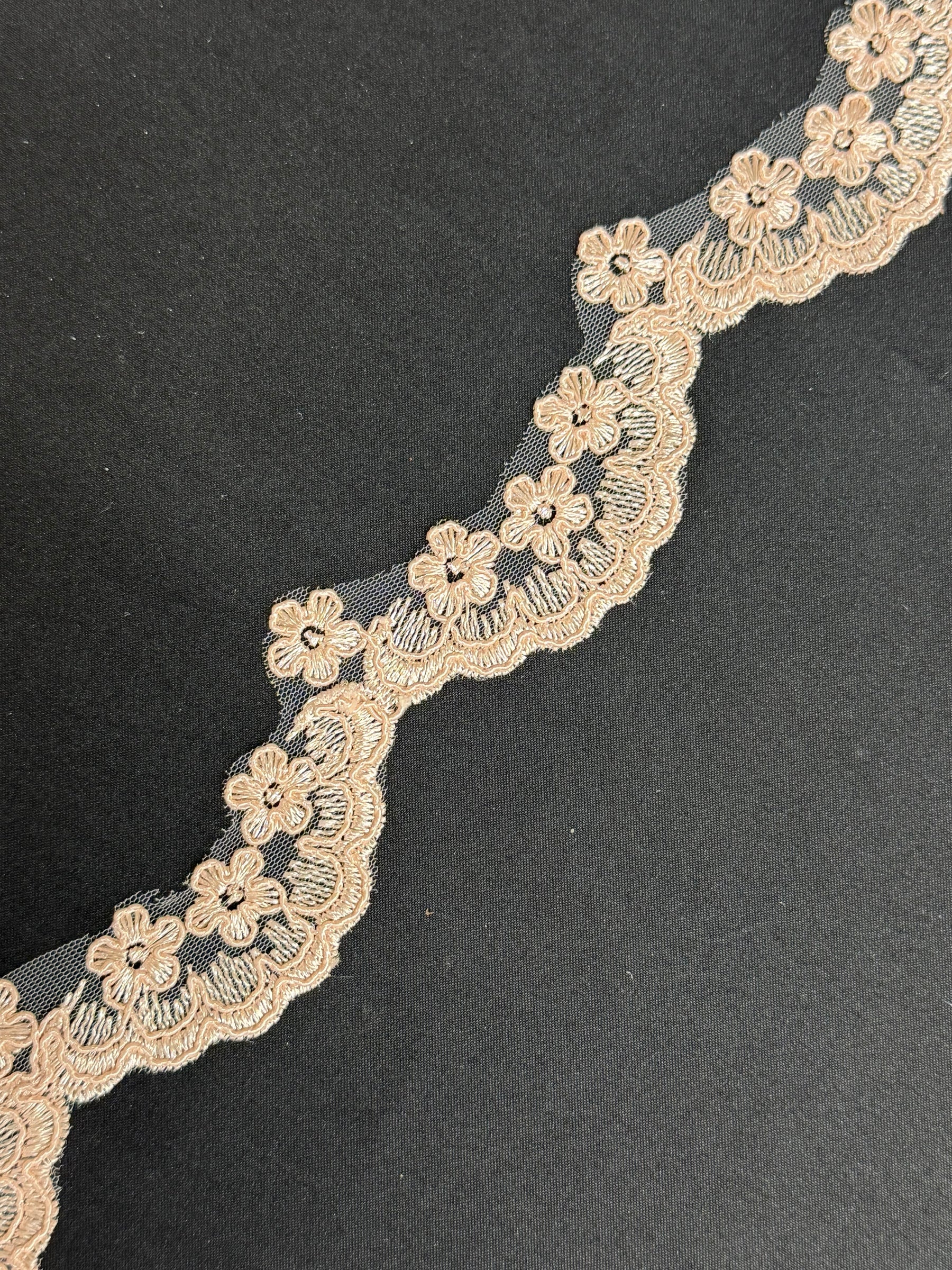 Bordure cordée Rose Antique - T782