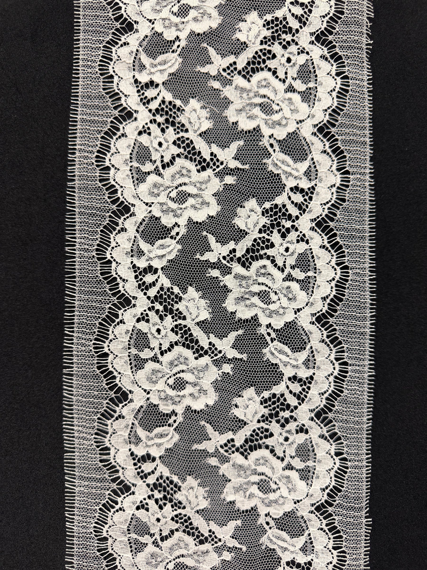 Bordure en dentelle ivoire - Amy