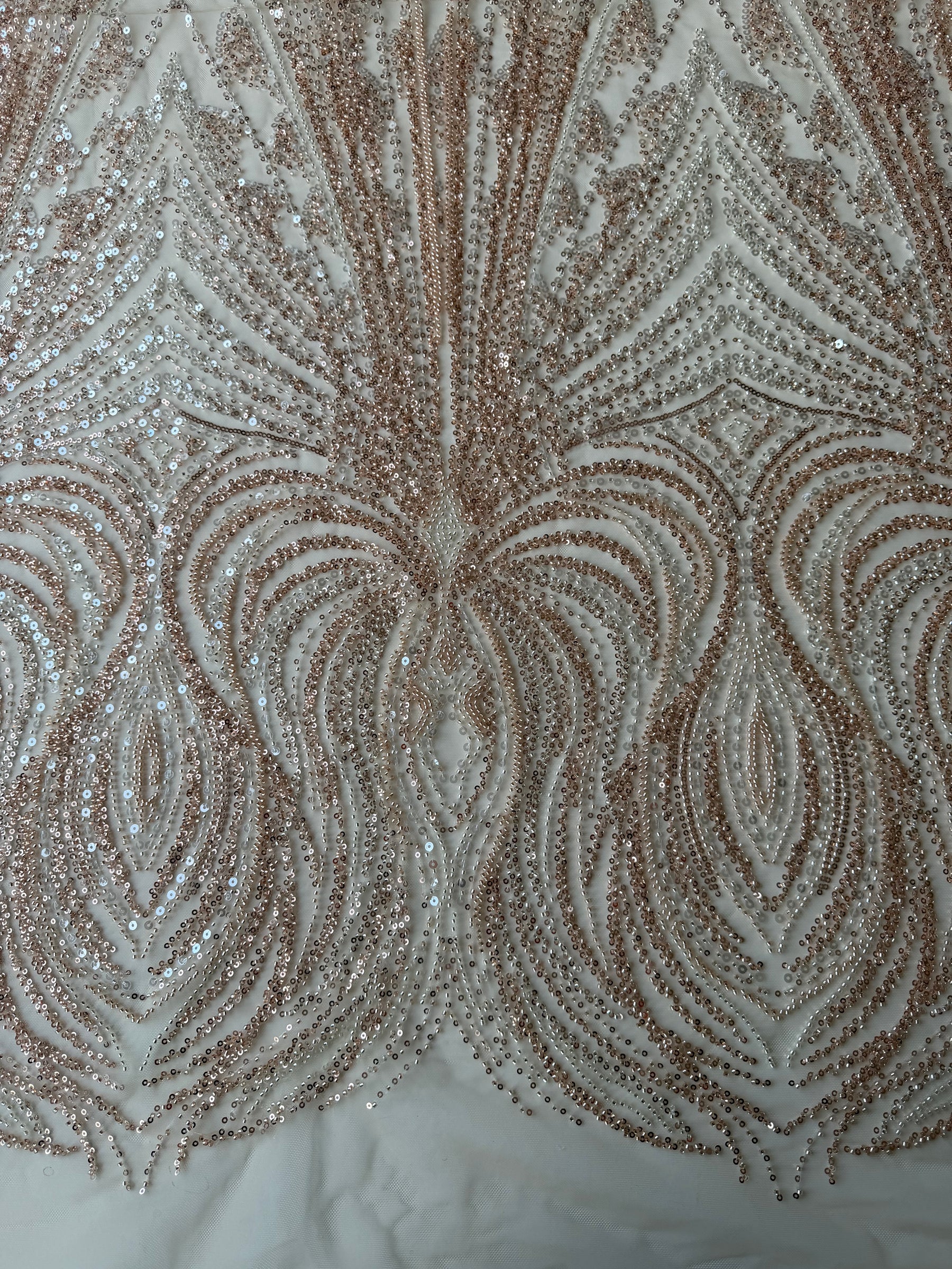 Dentelle perlée nude - Tenerife