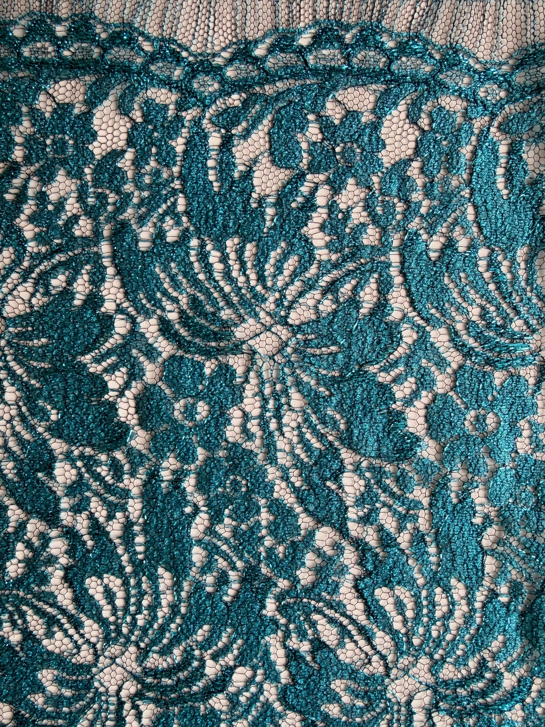 Dentelle Française Turquoise - LA2006