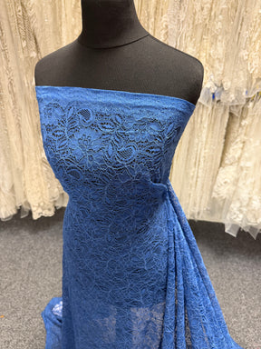 Dentelle Cordée Bleu Riviera - Tocca