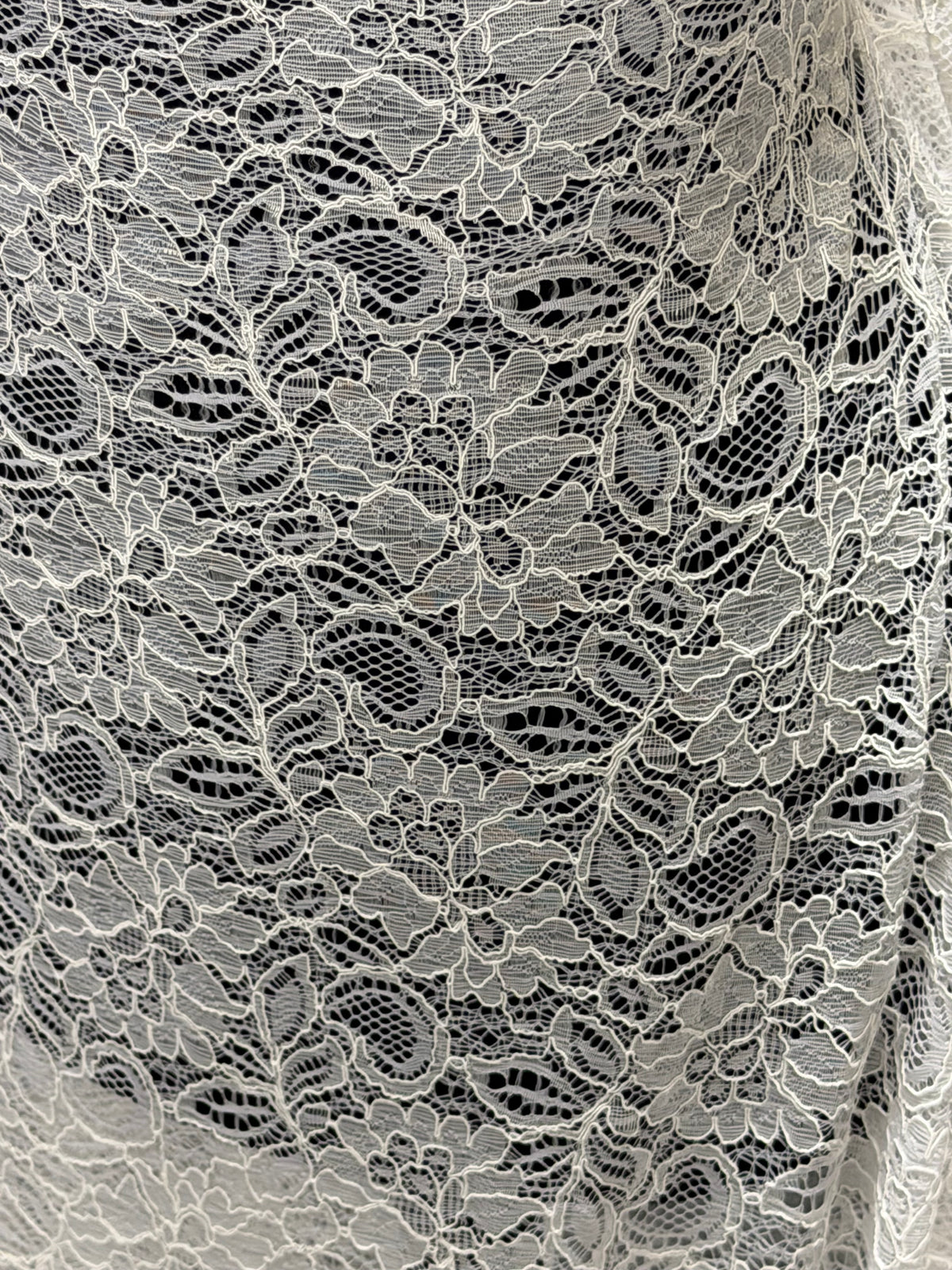 Dentelle blanche cordée - Tocca