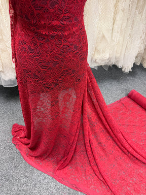 Dentelle écarlate à cordons - Tocca